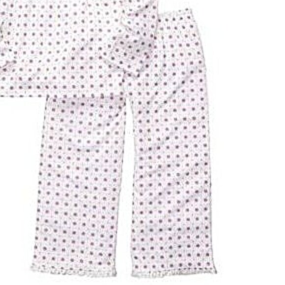 NWT Carter's Baby Girls 2-PC Pajamas Sleepwear Kids Floral PJ L/S Ruffle… - Picture 2 of 6